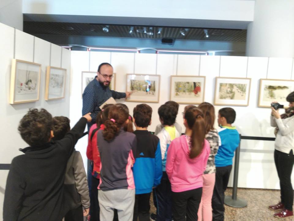 Más de quinientas cincuenta personas acompañaron visitaron la exposición «La casa de los erizos» en el CDS